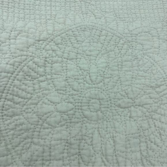 Cupcakes & Cashmere Pillow Shams Quilted Neutral Cottage Core Farmhouse - Picture 2 of 7